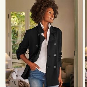 Frank & Eileen Belfast English Peacoat Black Triple Fleece